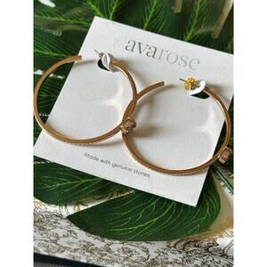 BOGO FREE NOVEMBER DRUZY HOOP NEW EARRINGS